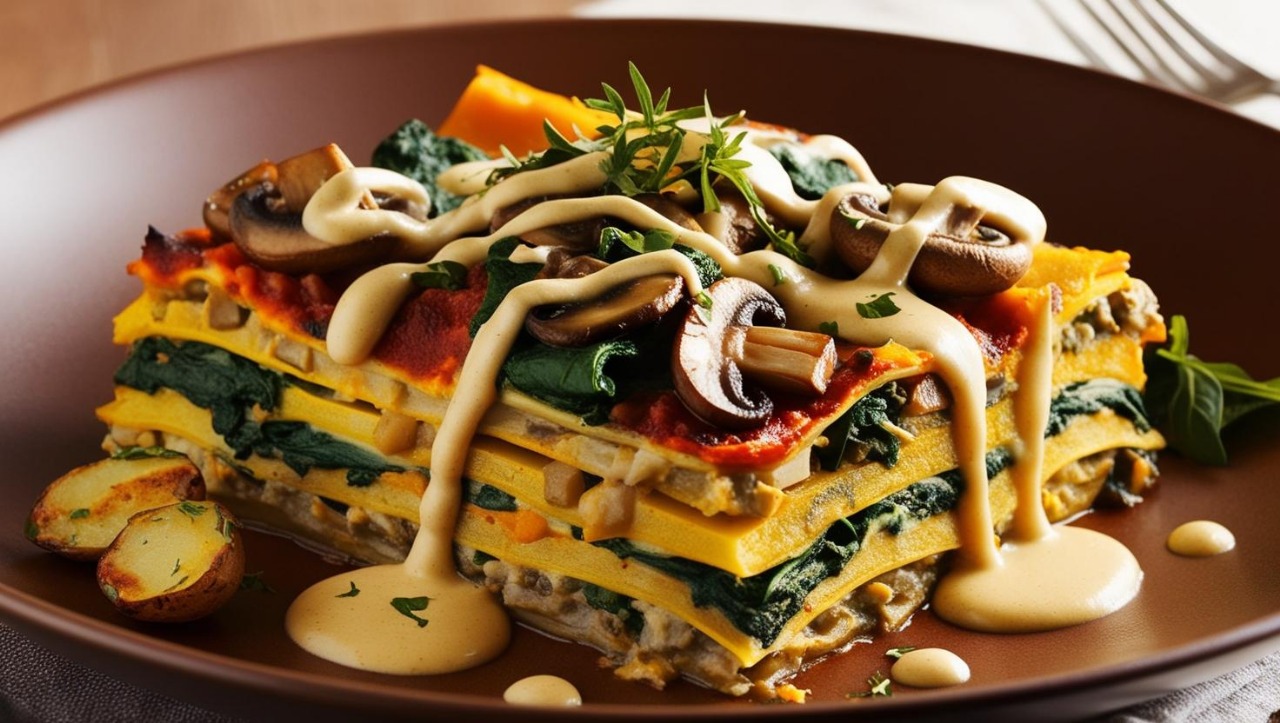 Lasaña de vegetales